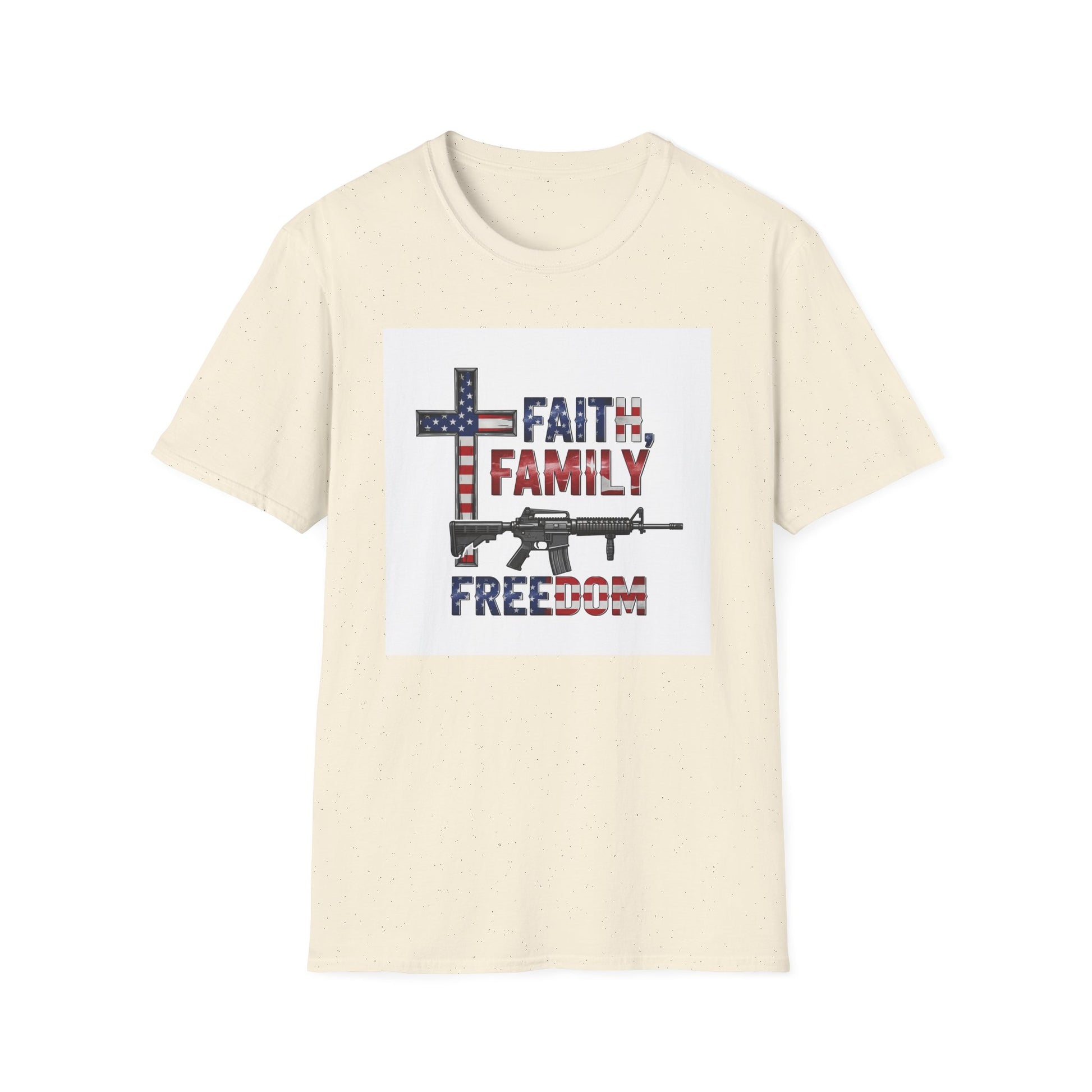 American Heritage Graphic Short Tee - "Faith Family Freedom V.2"