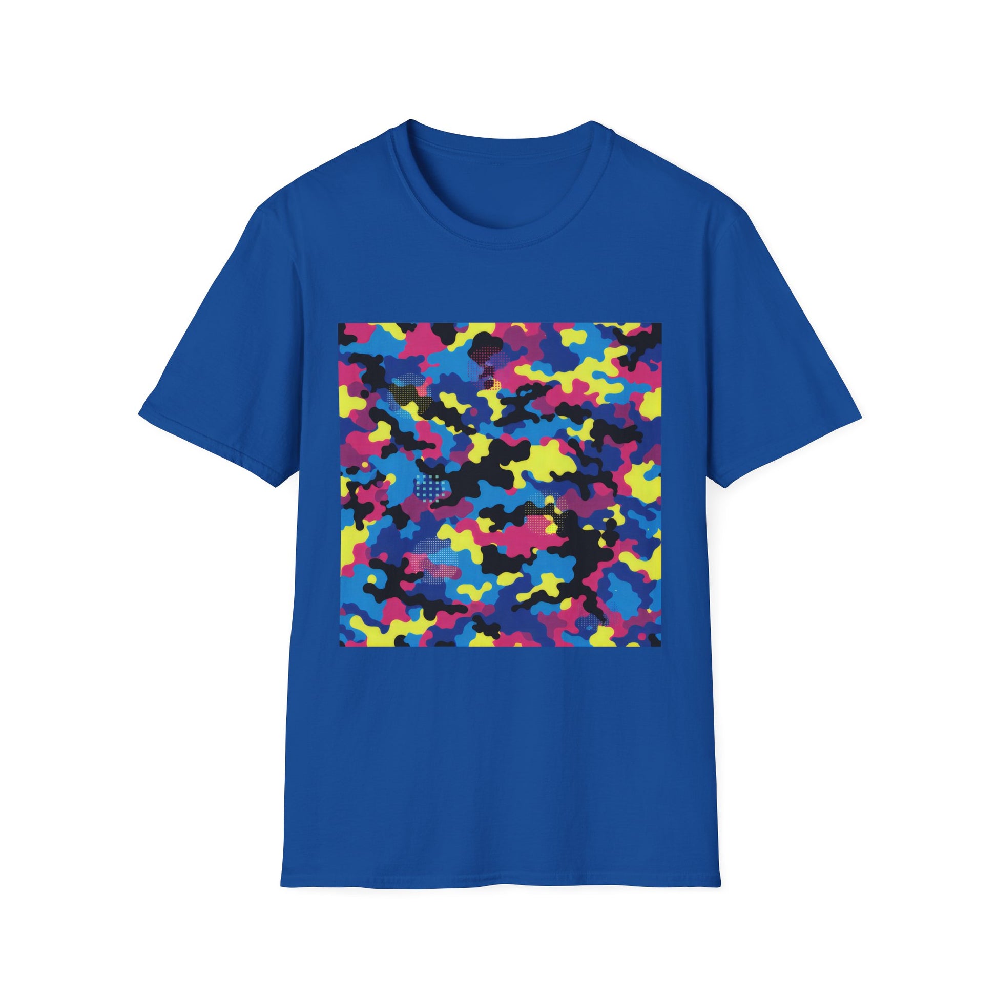 American Heritage Graphic Short Tee - Urban Warfare Camo - Retro Neon Pop