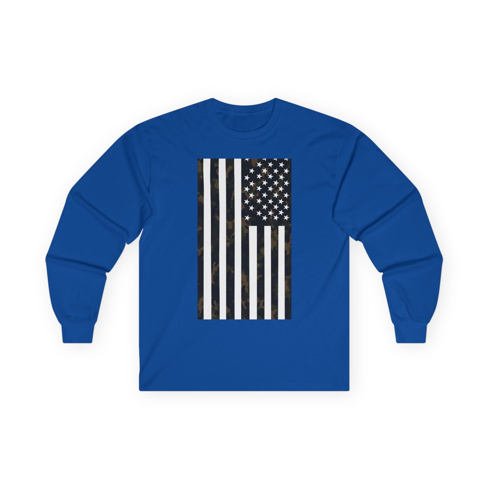 Copy of American Heritage Graphic Long Sleeve Tee - Army Green Camo"