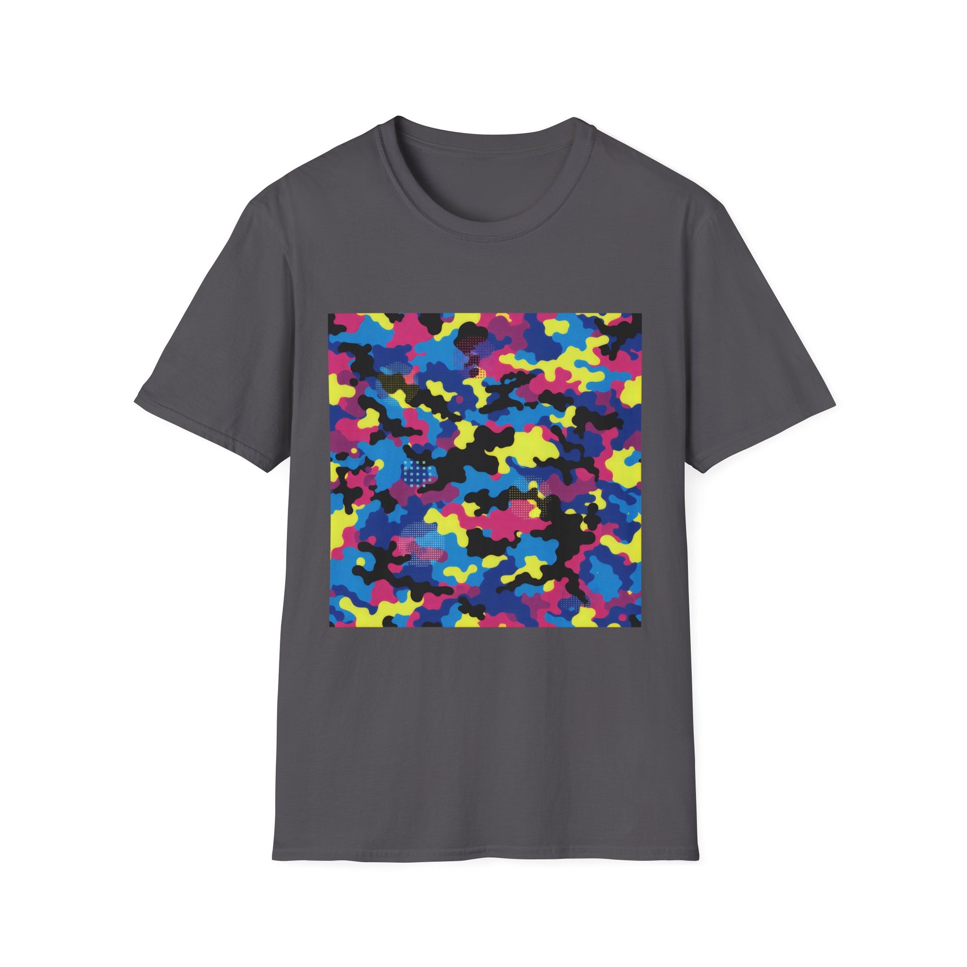 American Heritage Graphic Short Tee - Urban Warfare Camo - Retro Neon Pop