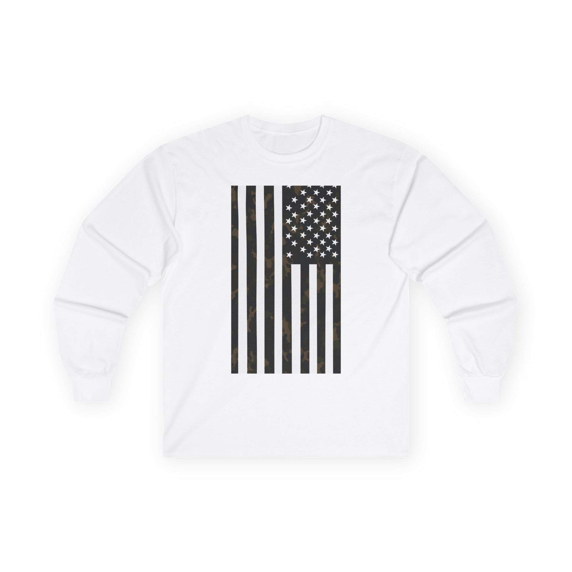 Copy of American Heritage Graphic Long Sleeve Tee - Army Green Camo"