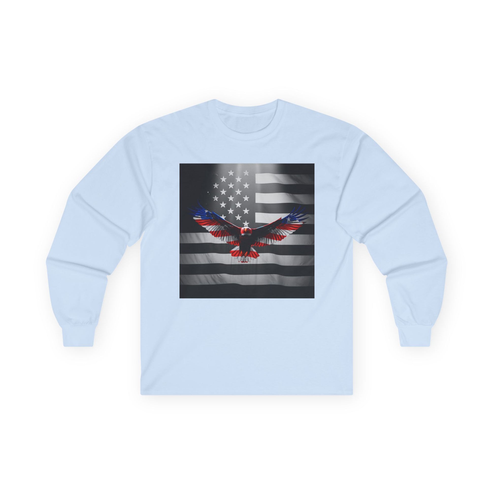 American Heritage Graphic Long Sleeve Tee - "Soaring Eagle"
