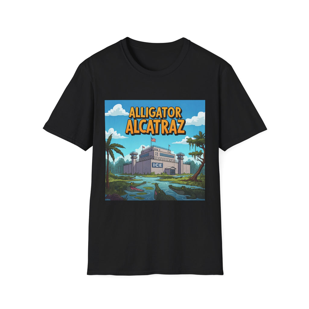 Graphic Tee - Funny "Alligator Alcatraz"