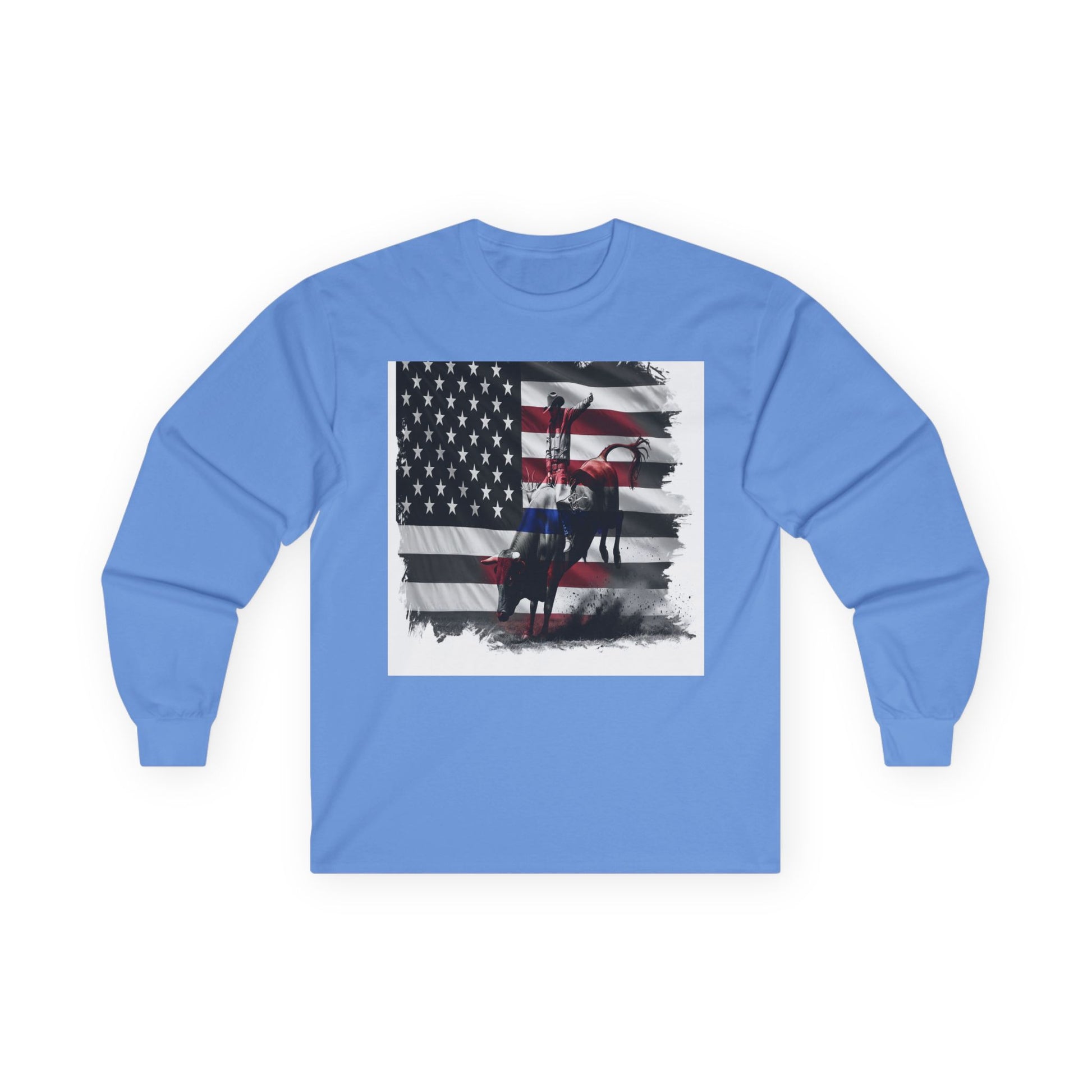 American Heritage Graphic Long Sleeve Tee - "Get Bucked"
