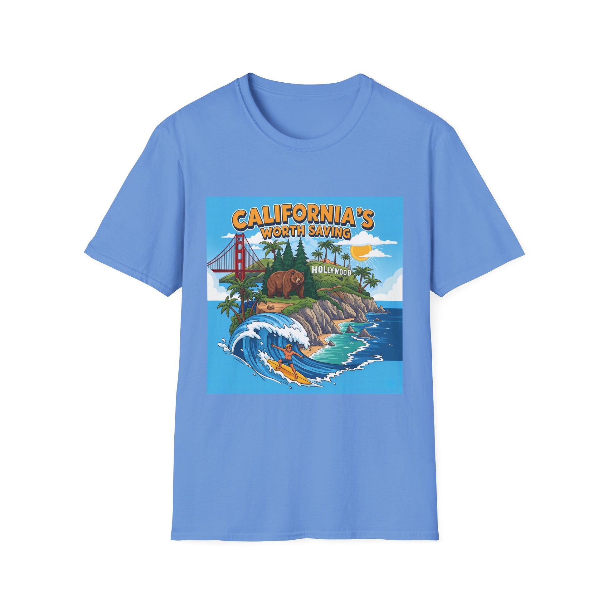 Graphic Tee - Funny "Cali's Worth Saving"