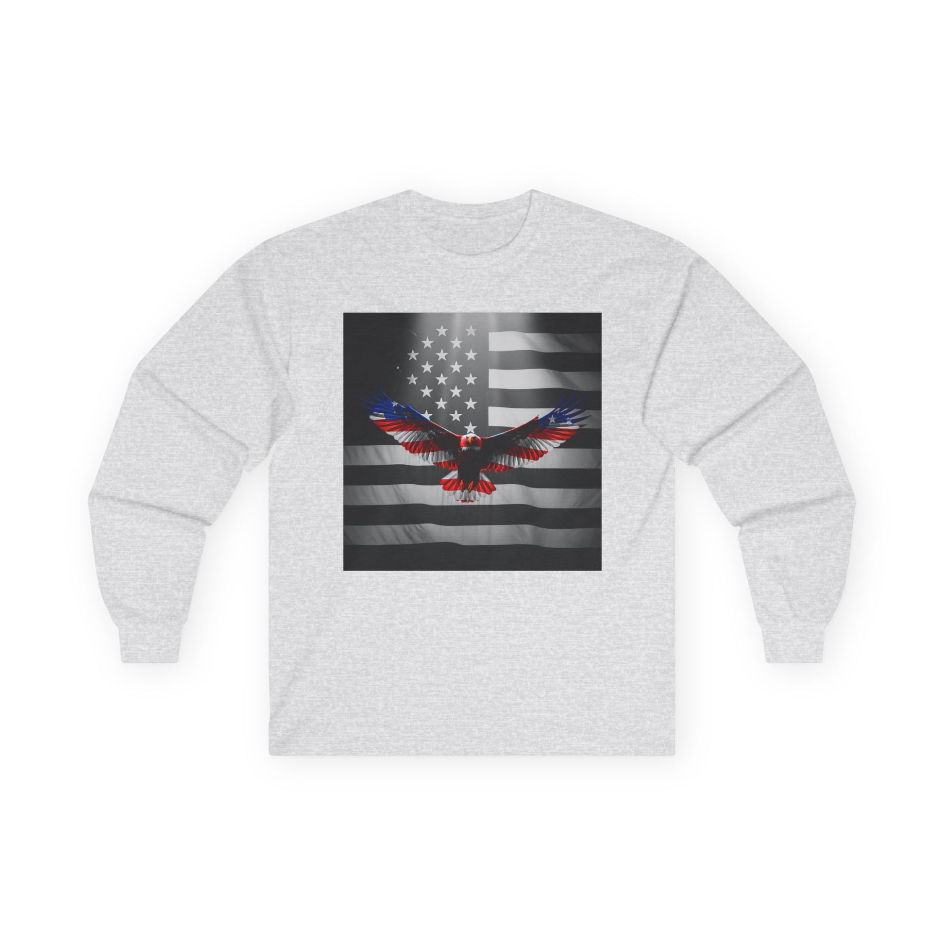 American Heritage Graphic Long Sleeve Tee - "Soaring Eagle"