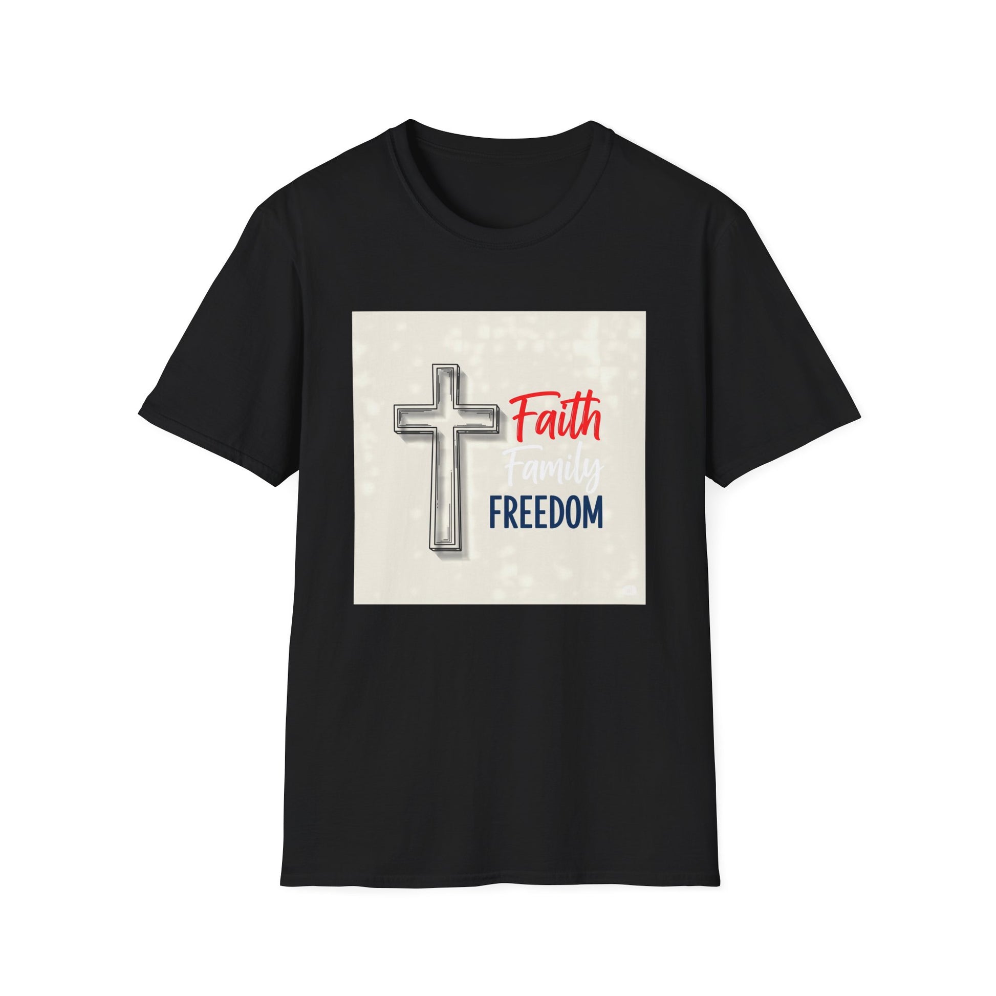 American Heritage Graphic Short Tee - "Faith Family Freedom V.4"
