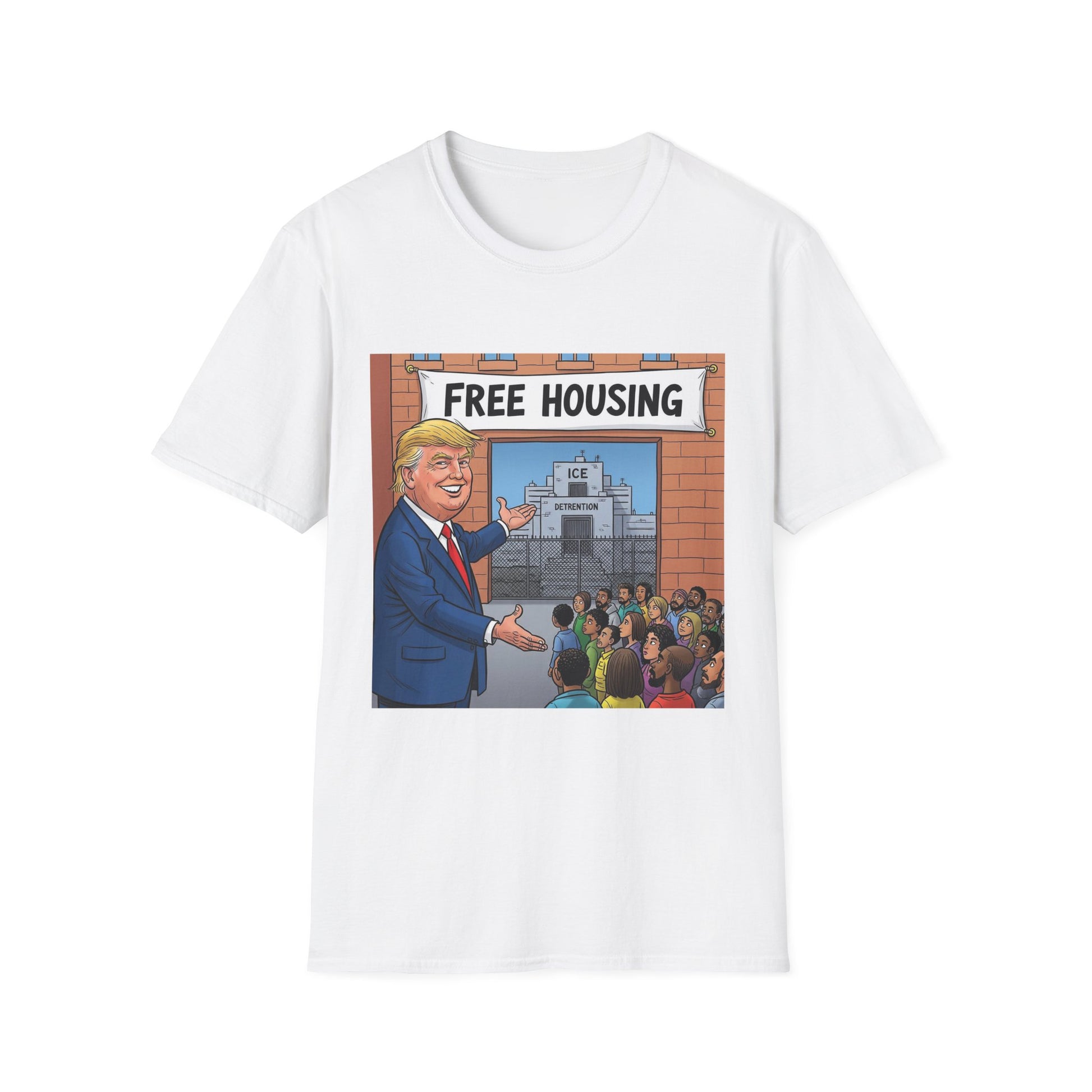 Graphic Tee - Funny "Free Housing"