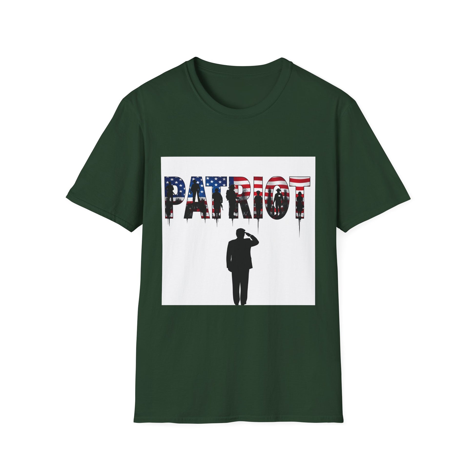 American Heritage Graphic Short Tee - "Saluting Patriots"