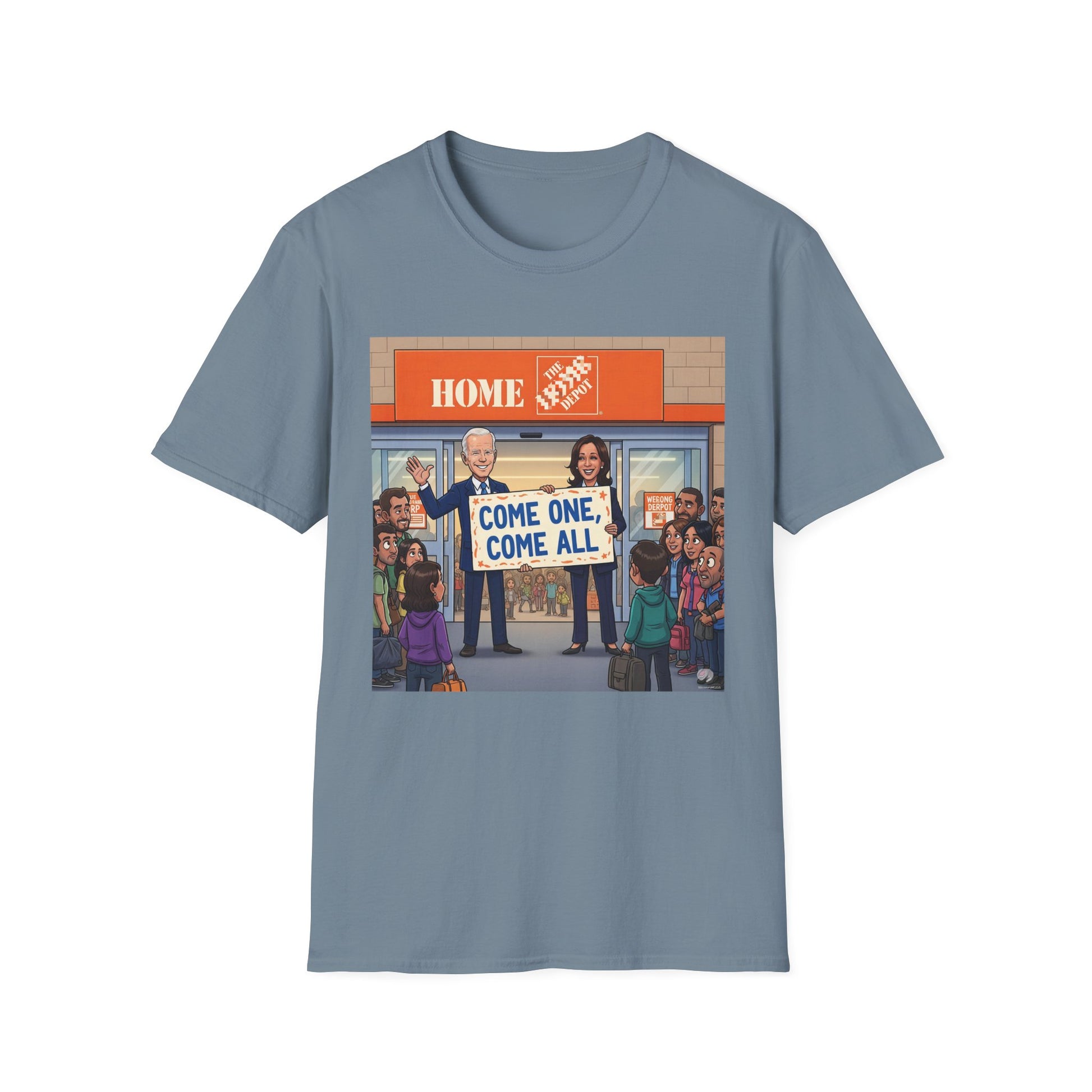 Graphic Tee - Funny Biden "Welcome Home"