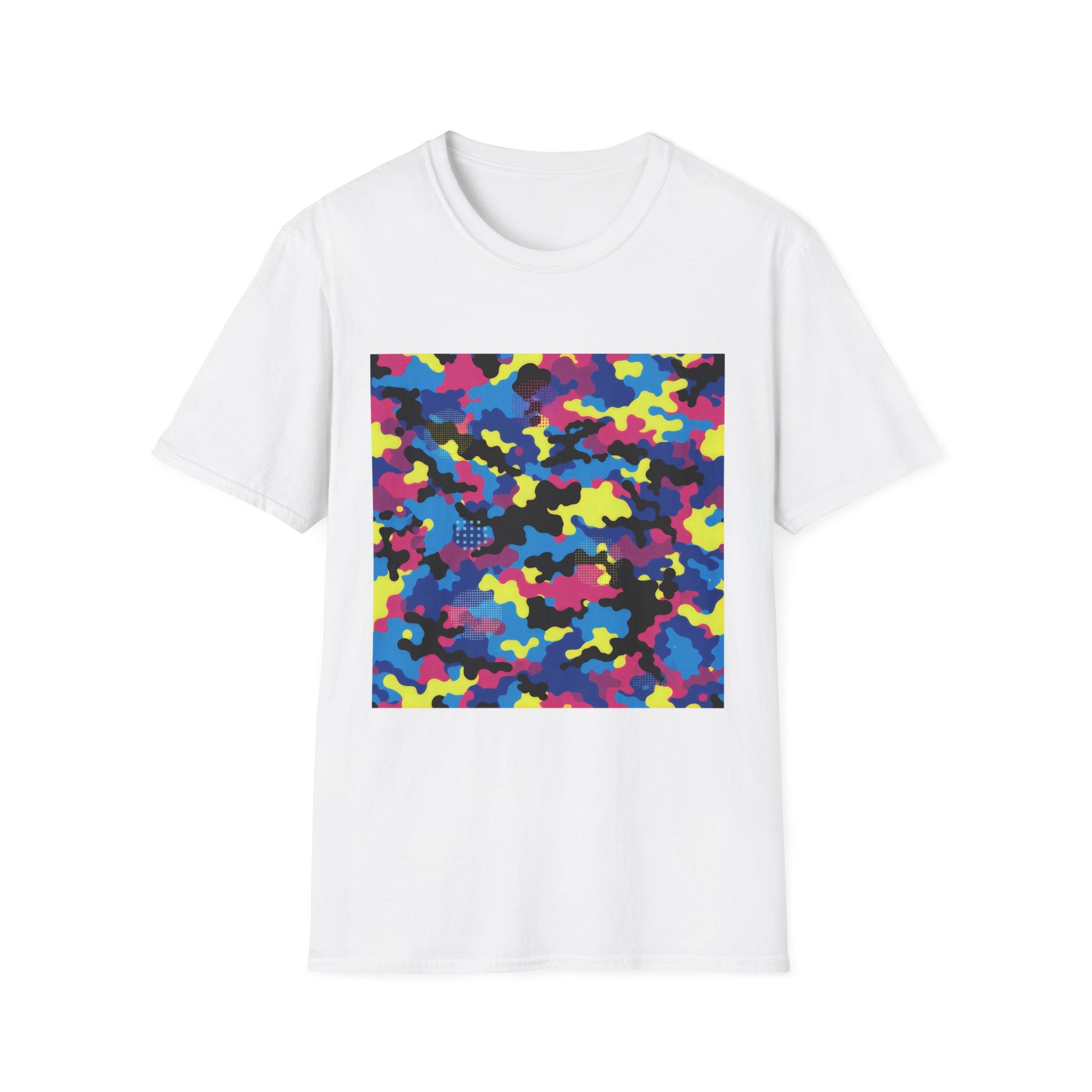 American Heritage Graphic Short Tee - Urban Warfare Camo - Retro Neon Pop