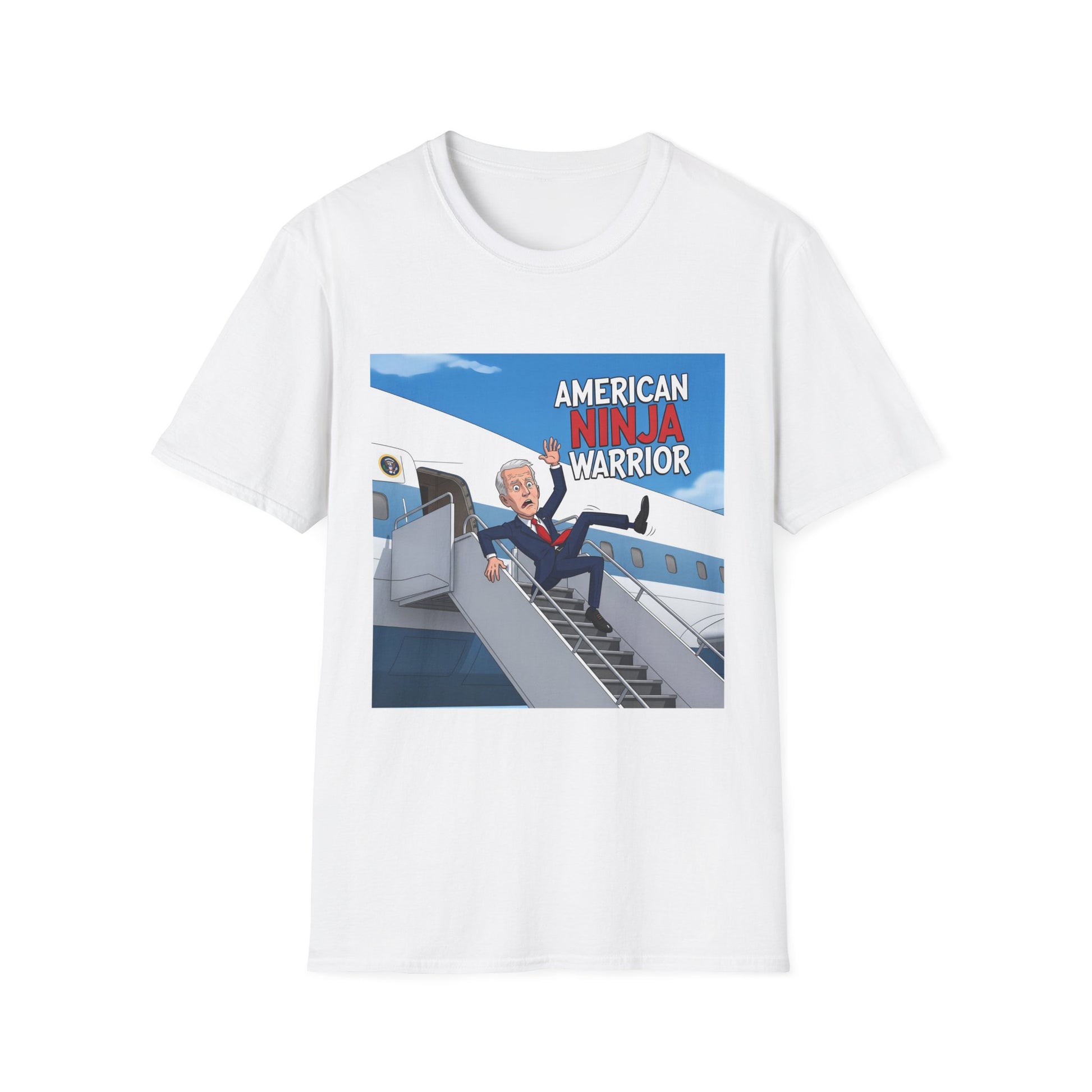 Graphic Tee - Funny Joe Biden "American Ninja Warrior"