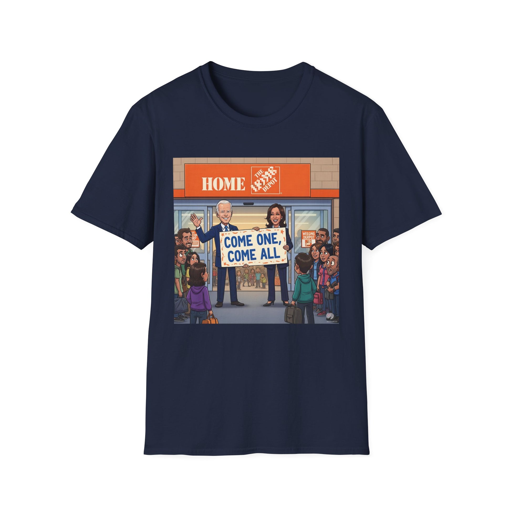 Graphic Tee - Funny Biden "Welcome Home"