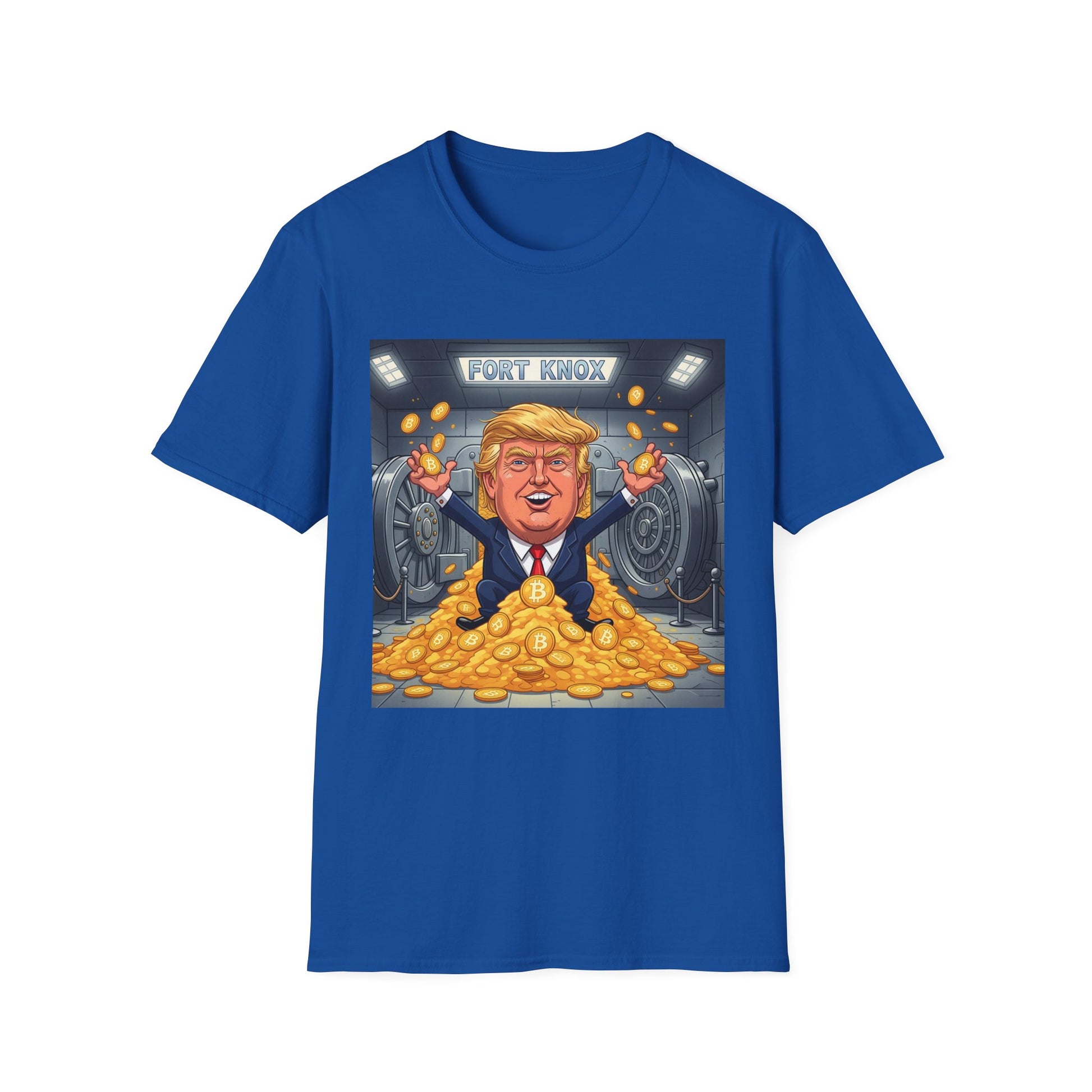 Graphic Tee - Funny "Crypto King"