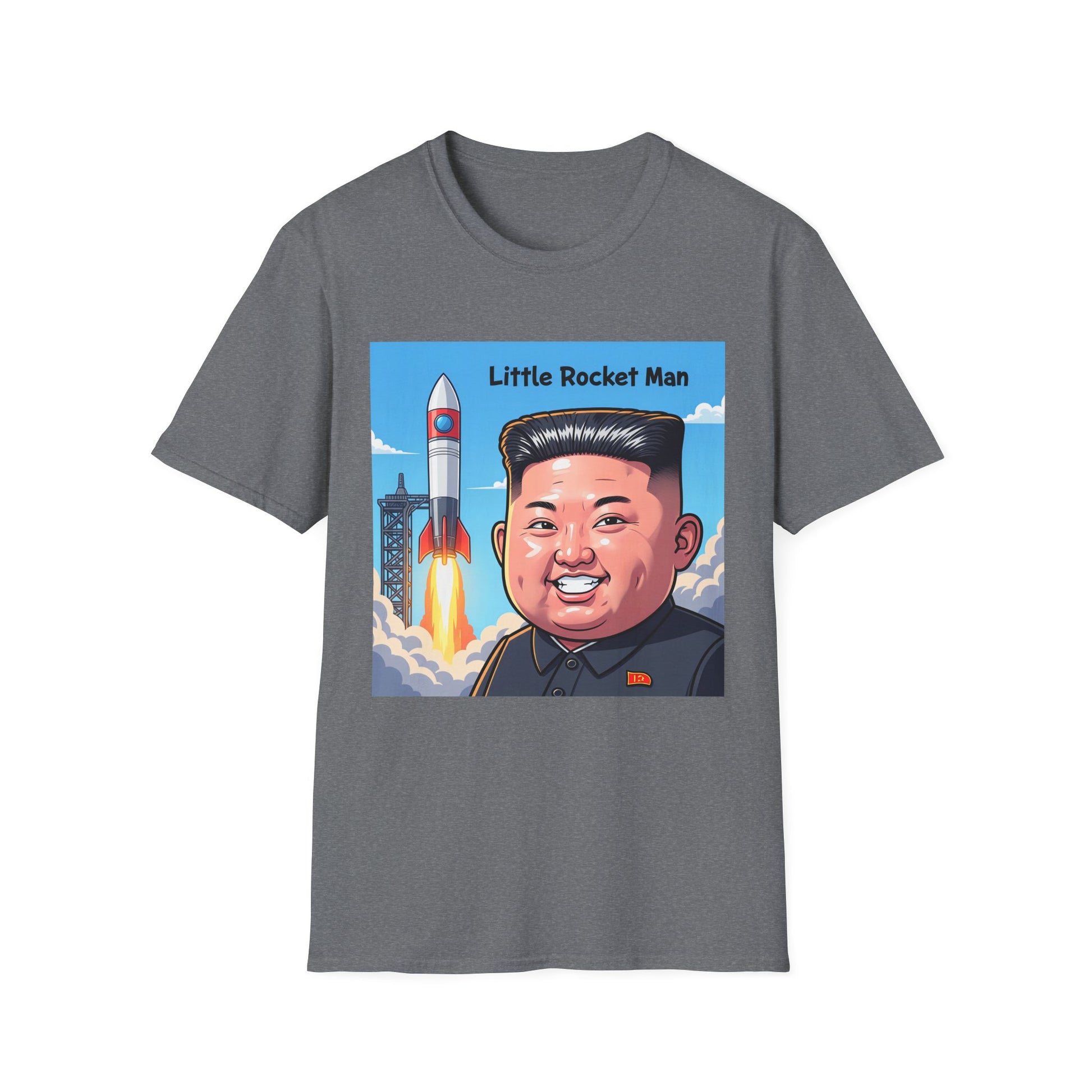 Graphic Tee - Funny "Little Rocket Man"