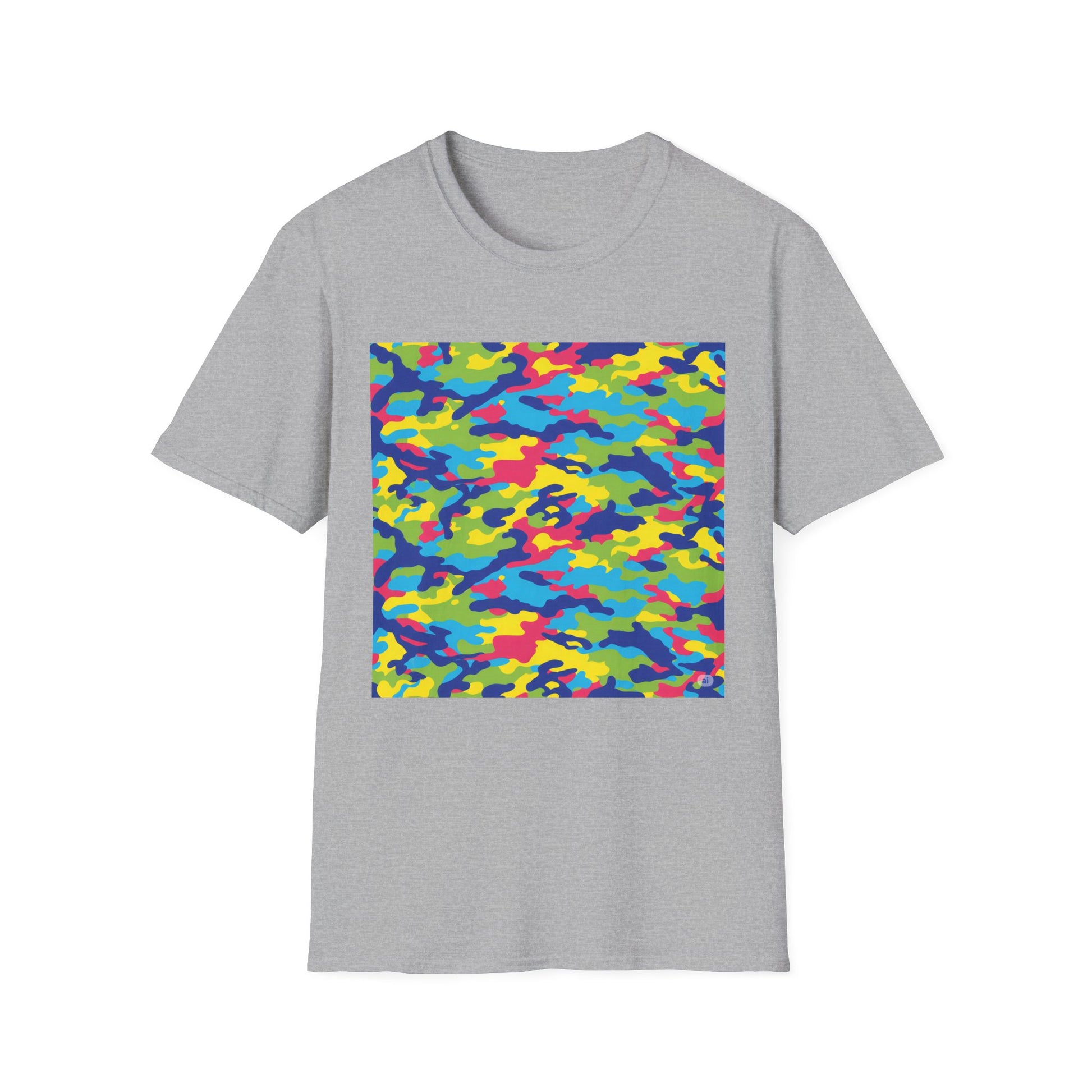 American Heritage Graphic Short Tee - Tropical Sunset Camo