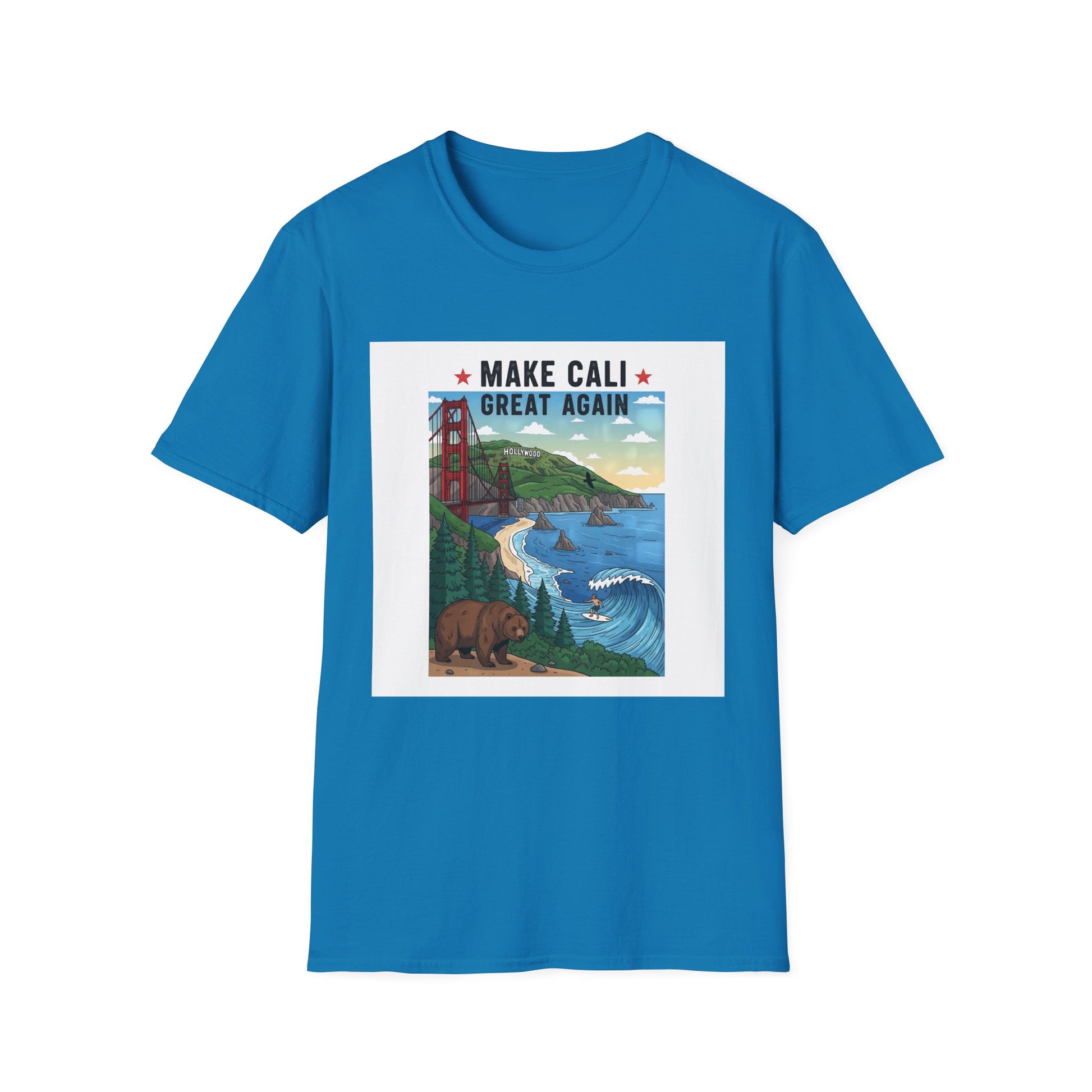 Graphic Tee - Funny "Make Cali Great Again!"