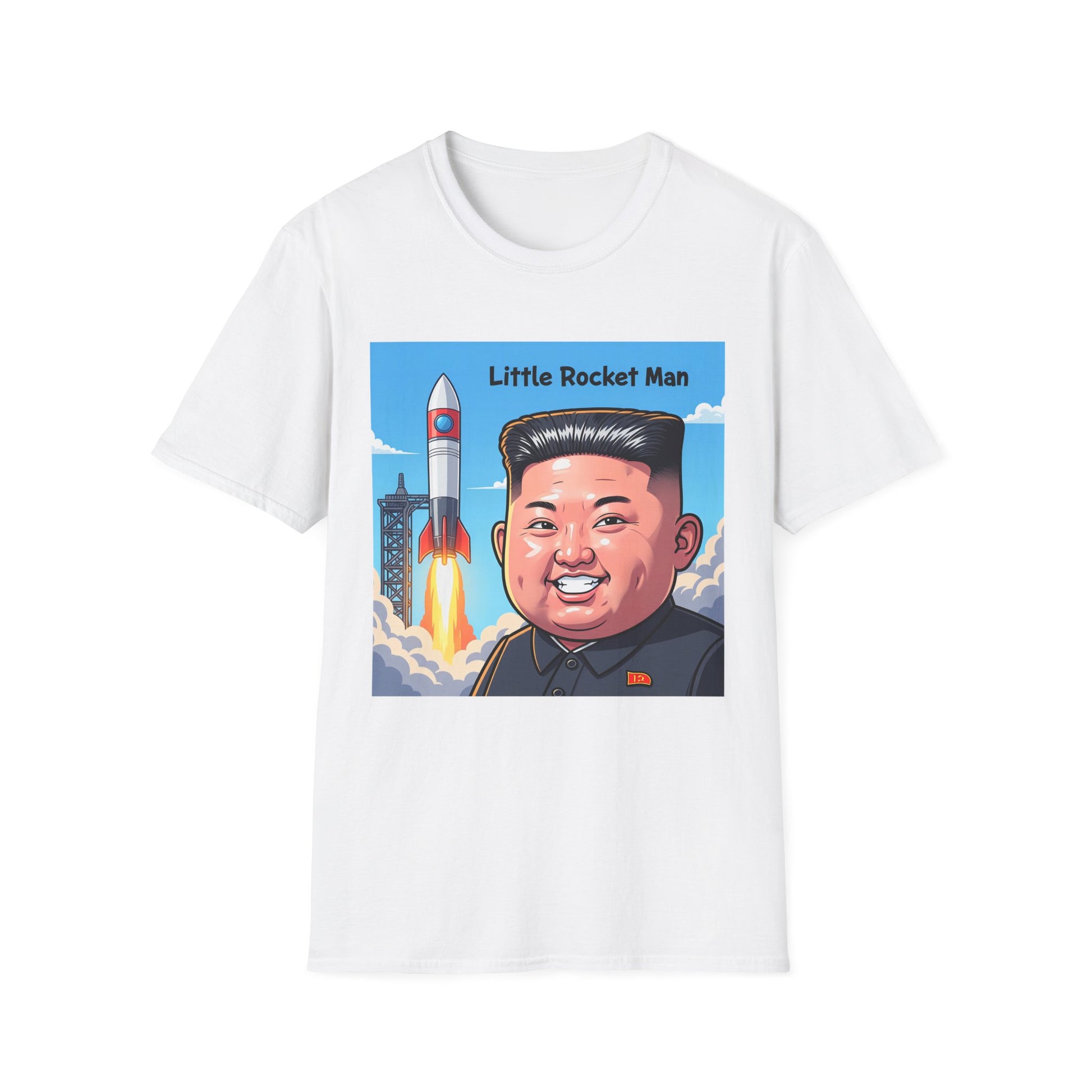 Graphic Tee - Funny "Little Rocket Man"