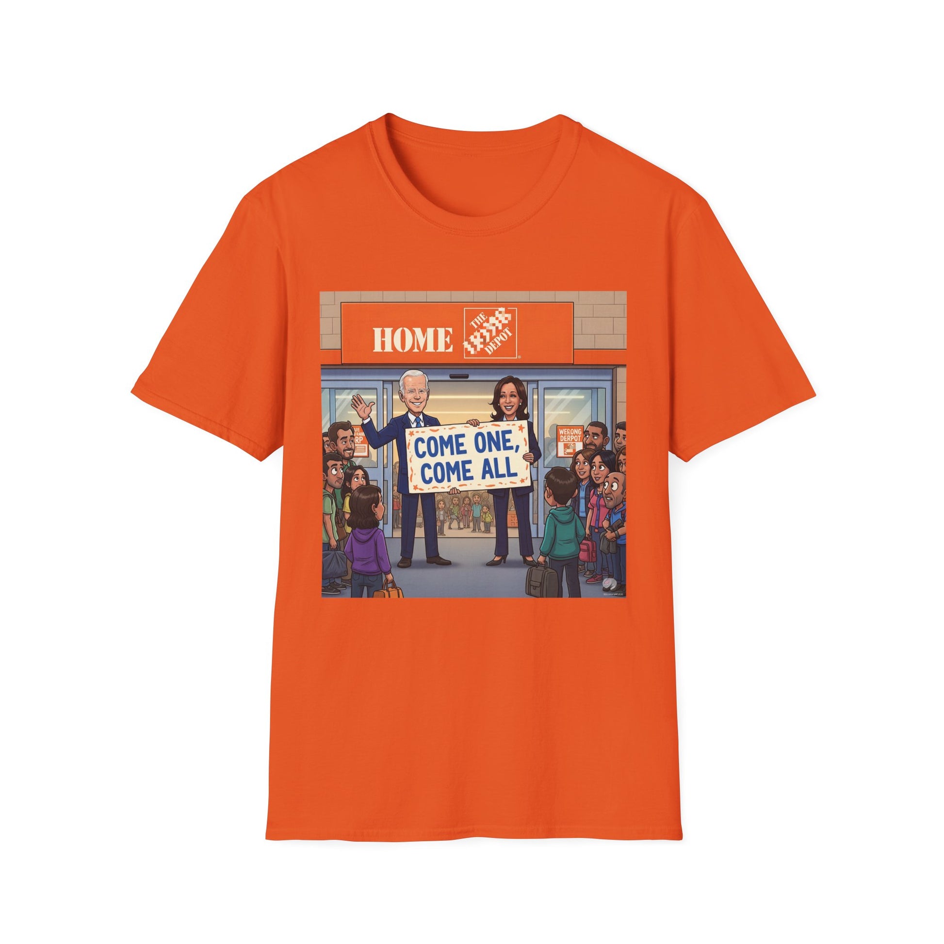 Graphic Tee - Funny Biden "Welcome Home"