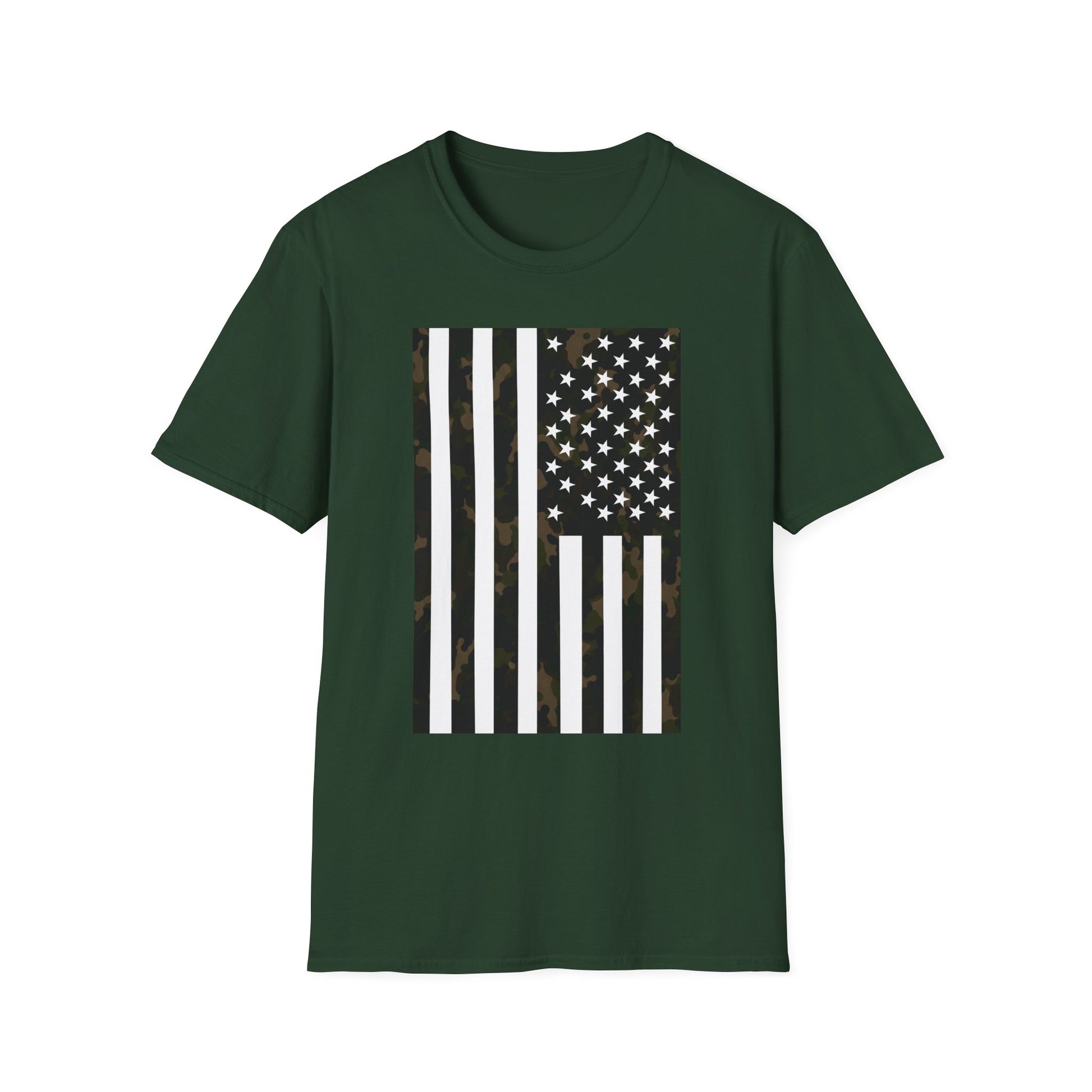 American Heritage Graphic Short Tee - "Army Green Camo"