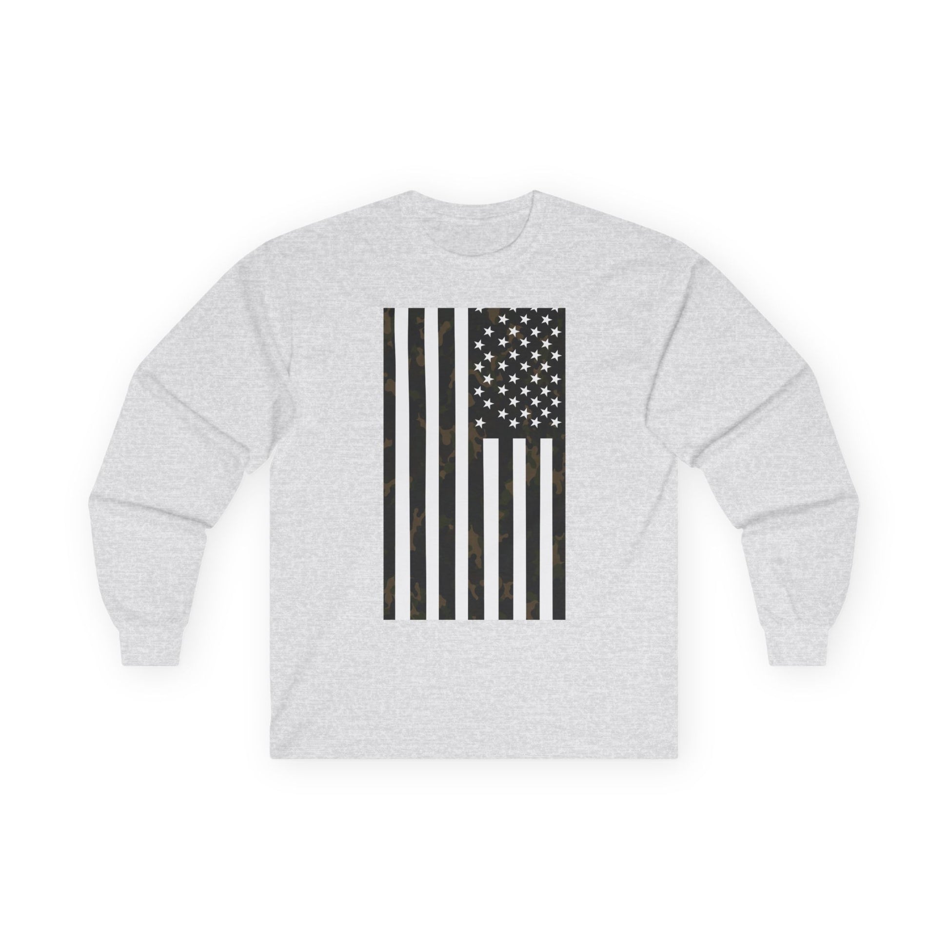 Copy of American Heritage Graphic Long Sleeve Tee - Army Green Camo"