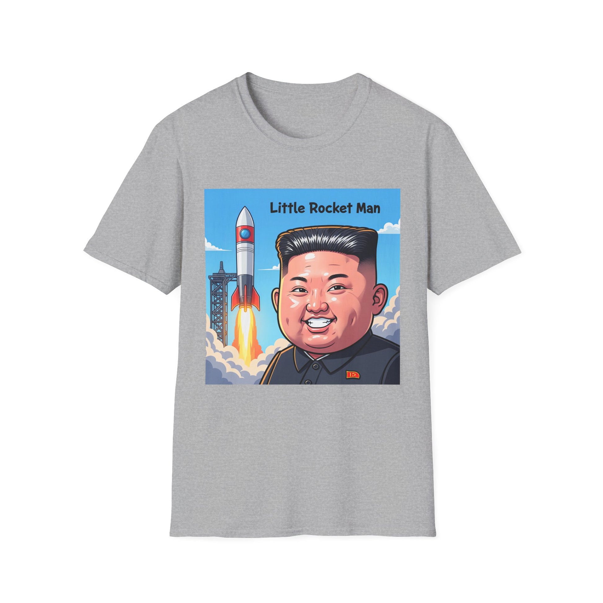 Graphic Tee - Funny "Little Rocket Man"