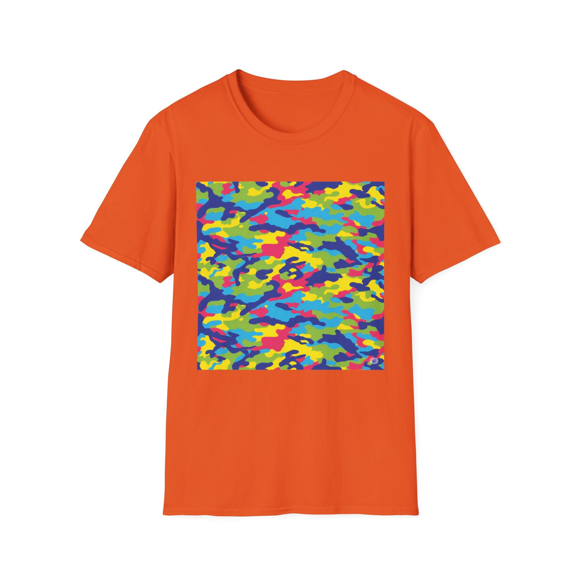 American Heritage Graphic Short Tee - Tropical Sunset Camo