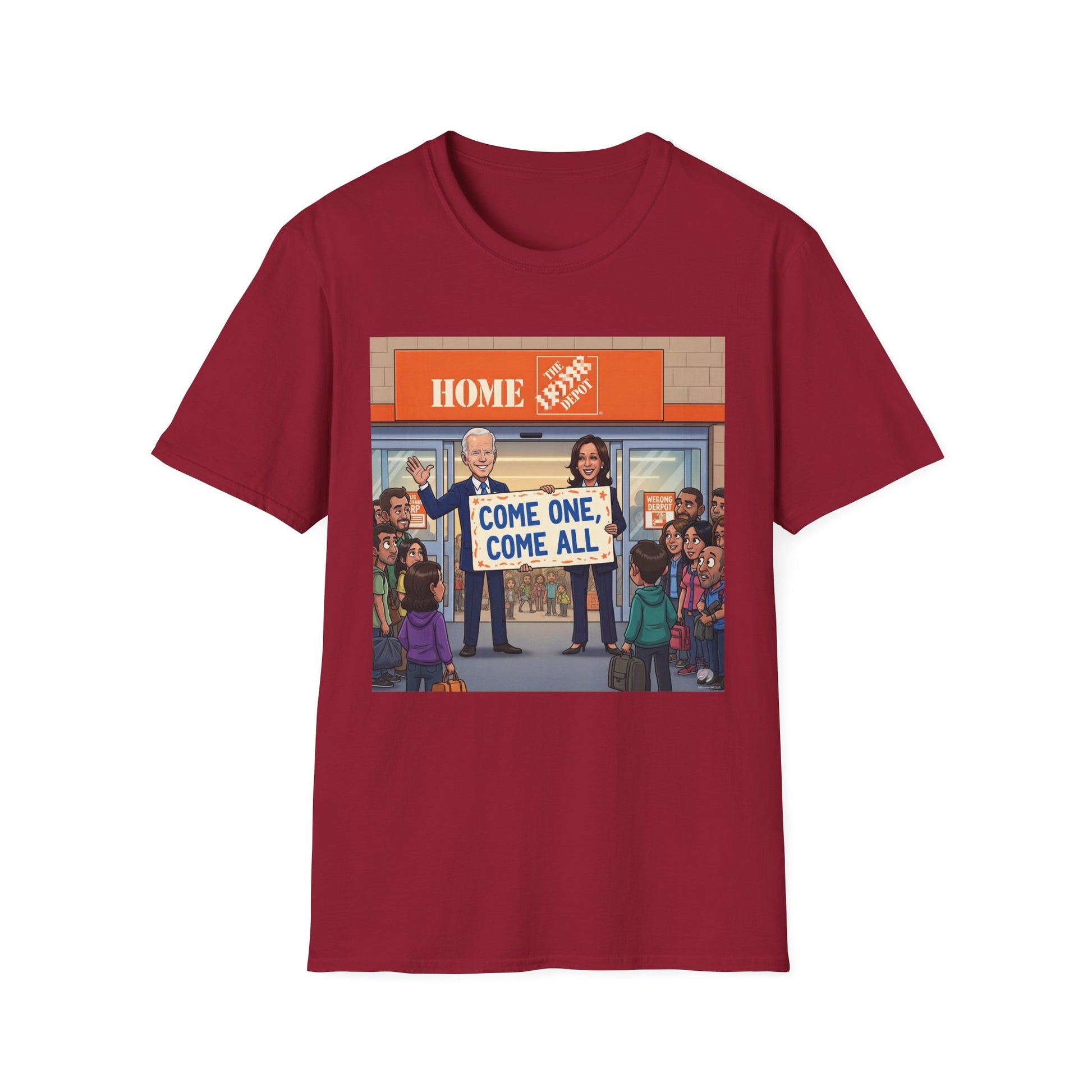 Graphic Tee - Funny Biden "Welcome Home"