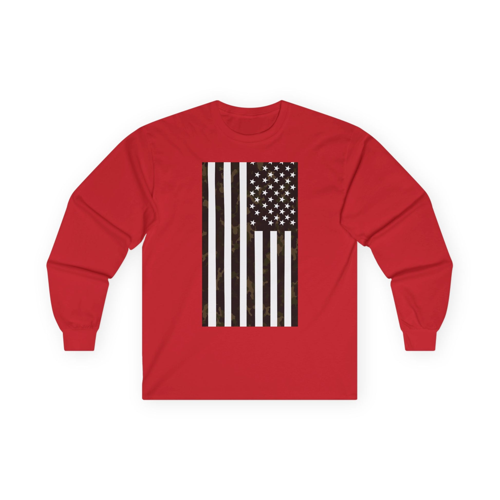 Copy of American Heritage Graphic Long Sleeve Tee - Army Green Camo"