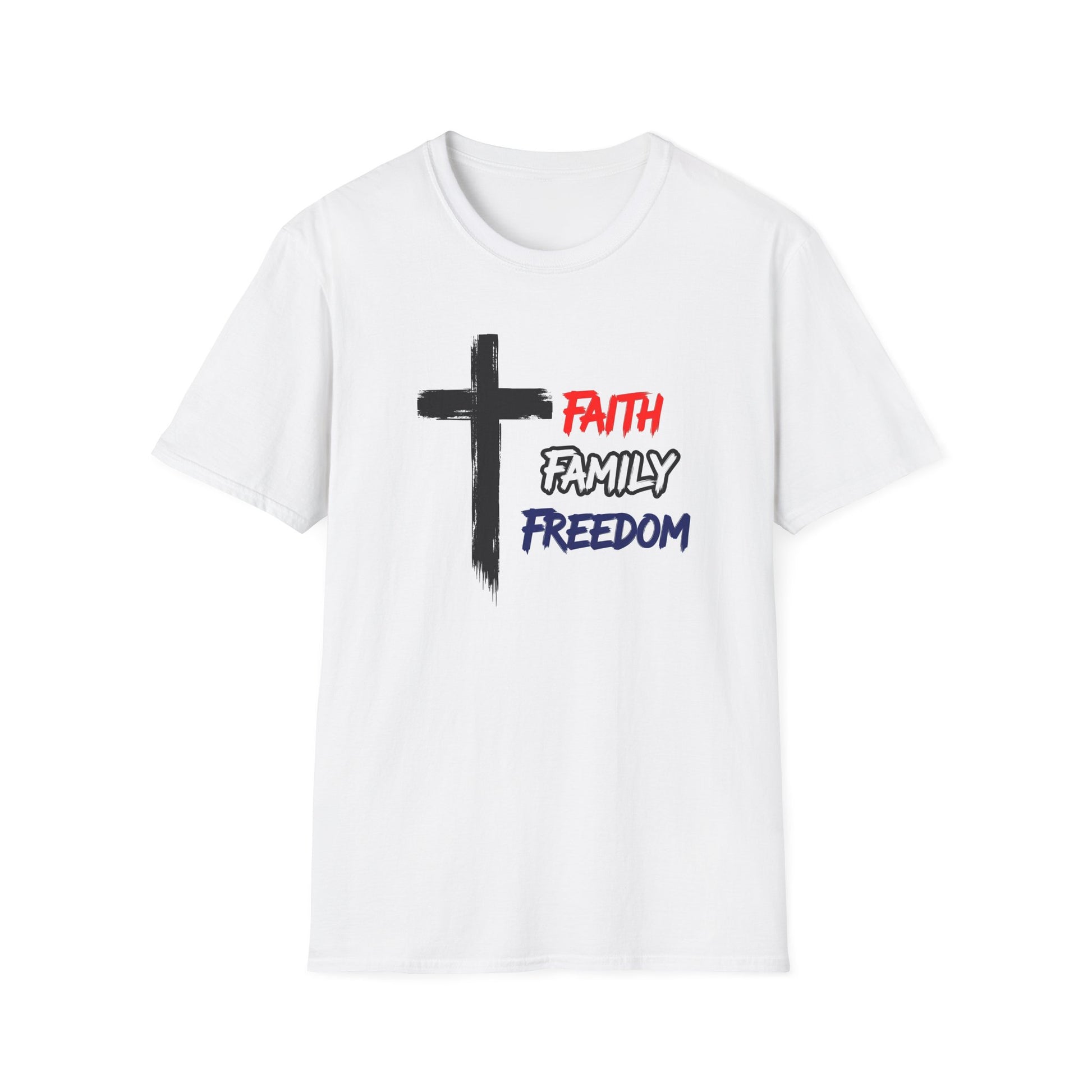 American Heritage Graphic Short Tee - "Faith Family Freedom V.1"