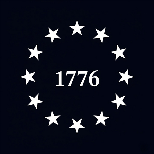 American Heritage Graphic Long Sleeve Tee - "Spirit of 1776"