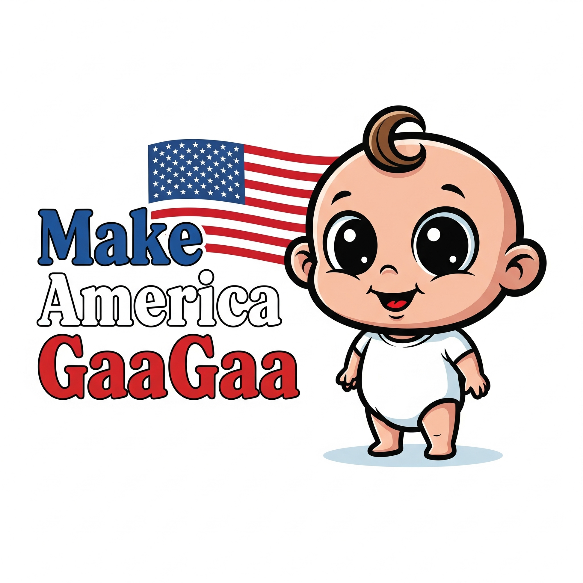 Graphic Tee - Infant Onesie - "Make America GaaGaa"